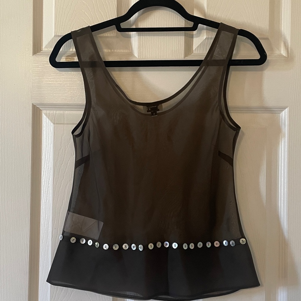 STAUD Silk Top